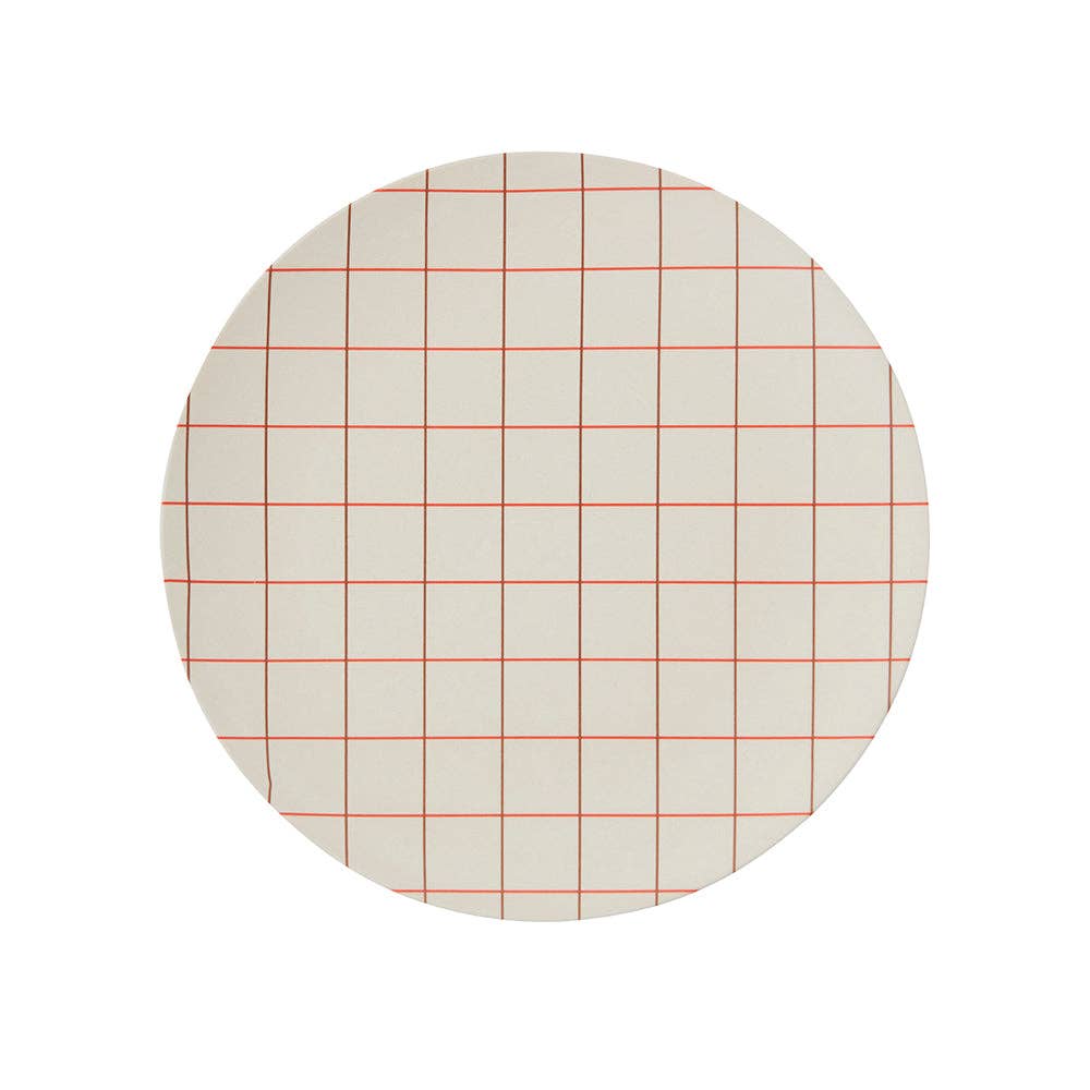 Cherry Red Grid Tray