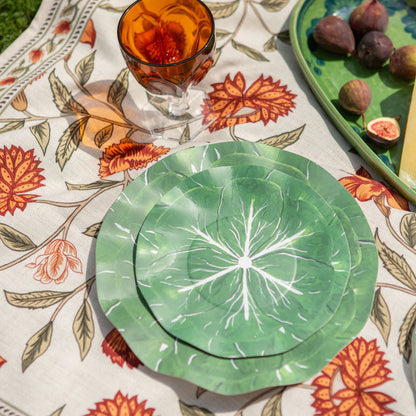 Cabbage Dessert Plate Set