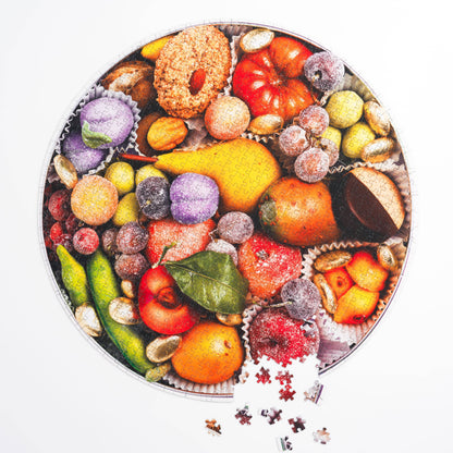 Sugarplum Cookie Tin Puzzle