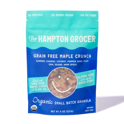 Organic Grain Free Maple Crunch Granola