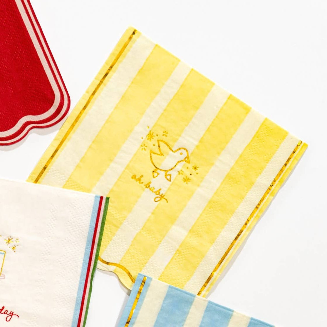 Oh Baby Cocktail Napkins