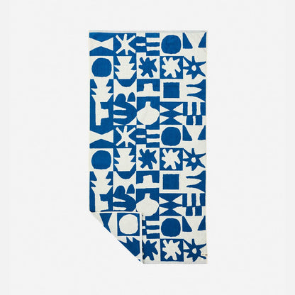 Upton Bath Towel - Navy | Upton x Slowtide