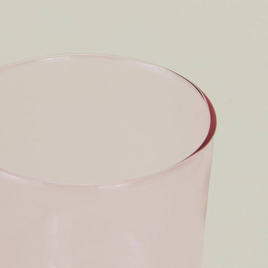 Blush Colored Glassware - S/4