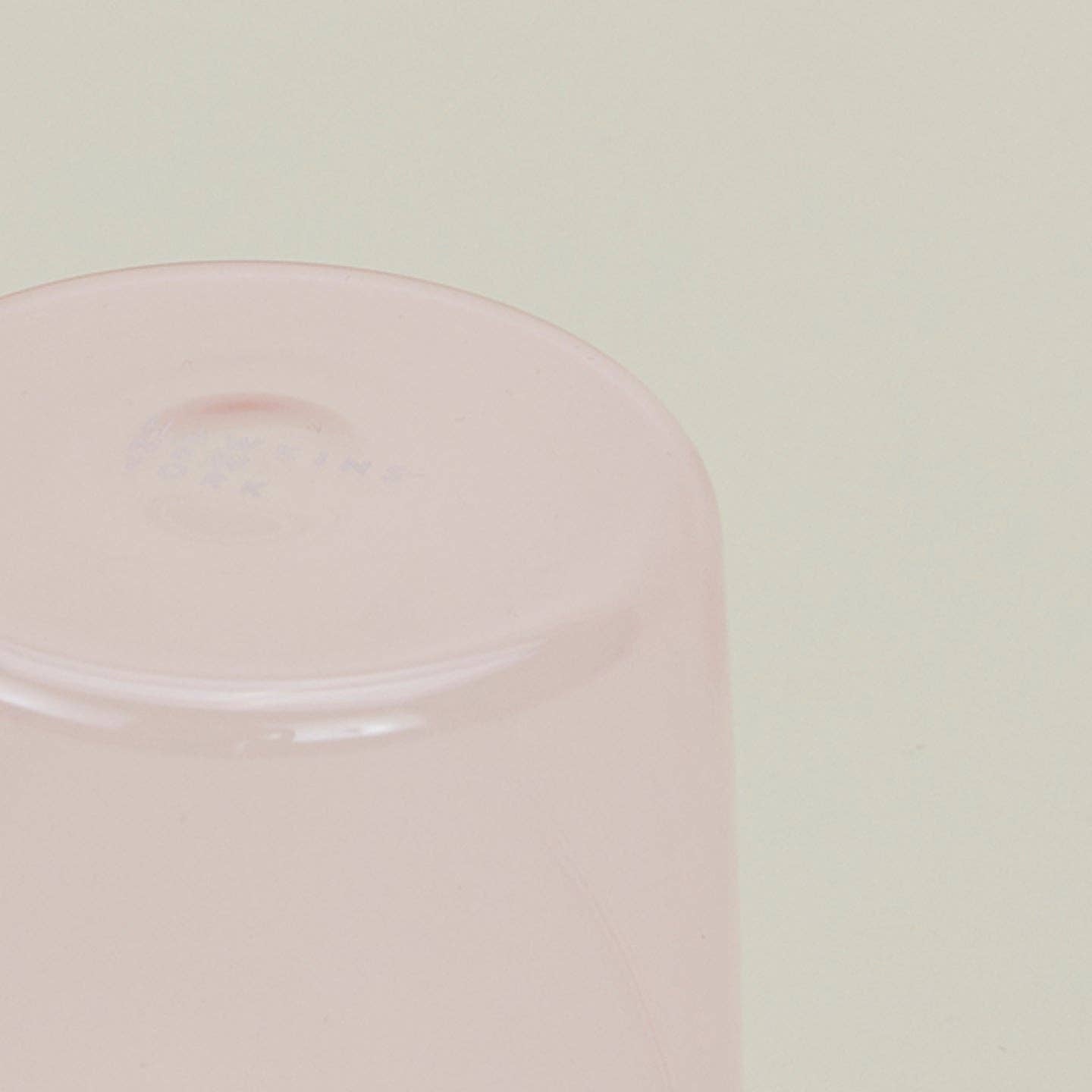 Colored Glassware, Set of 4 - Blush