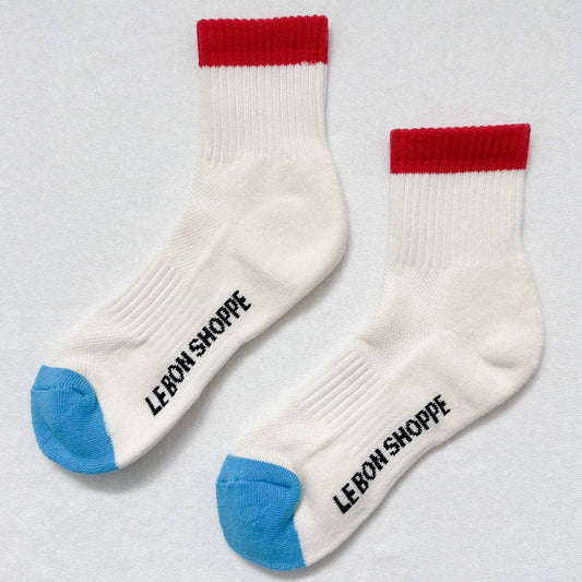 Color Block Girlfriend Socks