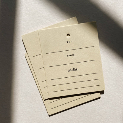 Gift Tag Set No. 02 - Set of 10