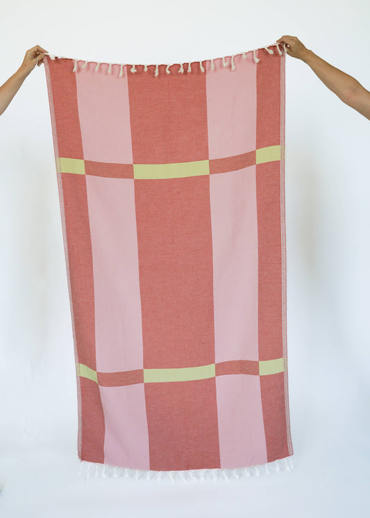 FENCE TURKISH TOWEL: ROSE