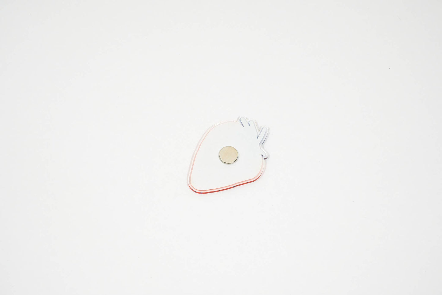 Strawberry Recycled Acrylic Fridge Magnet