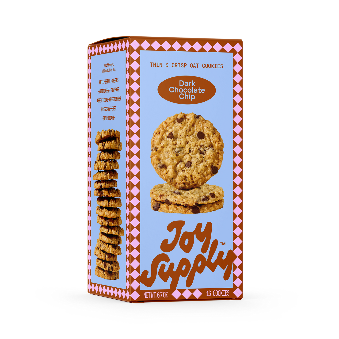 Thin & Crisp Oat Cookies, Dark Chocolate Chip