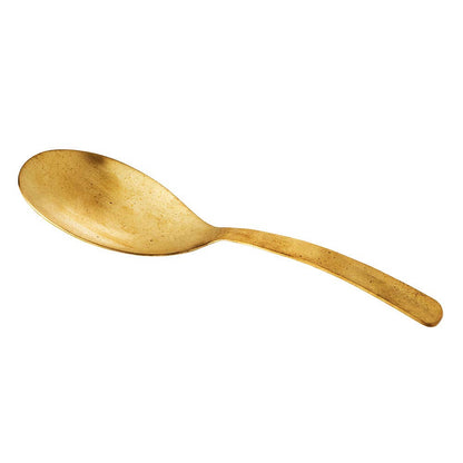 Brass Gold Serving Spoon