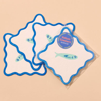 Crudite Coasters - Sardine