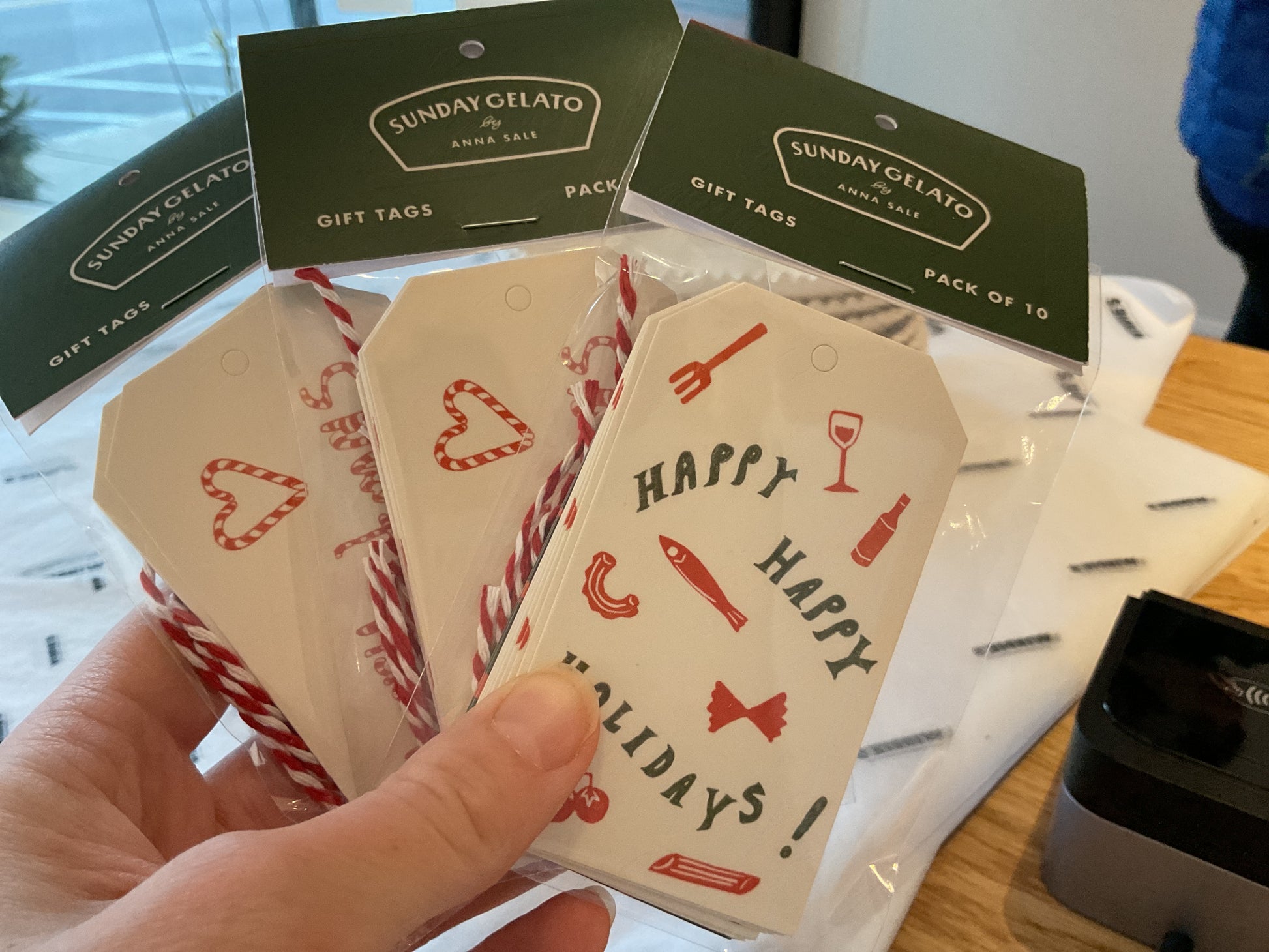 Gift tags