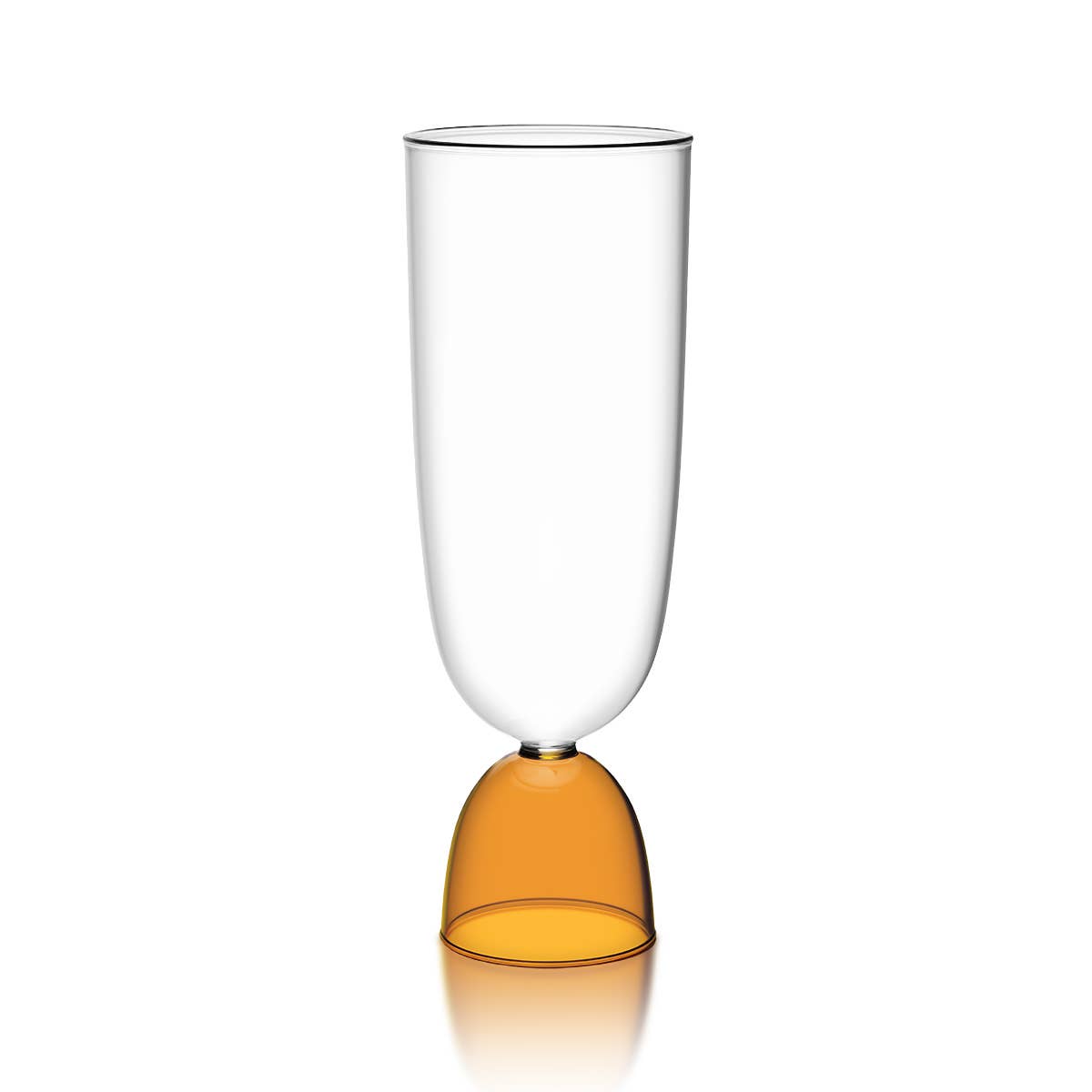 Hi-Ball Glass Clear + Amber