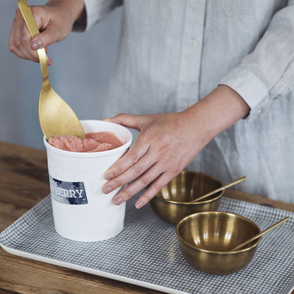 Brass Gold Serving Spoon
