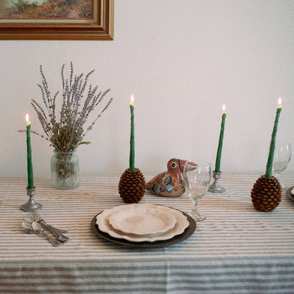 Asparagus Candle Taper Set