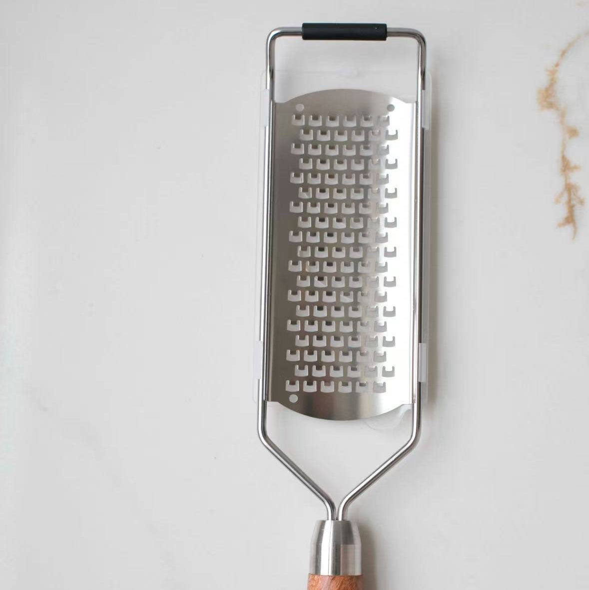 Cheese Grater with Walnut Wood Handle