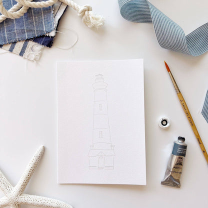 Seaside Watercolor Notecards