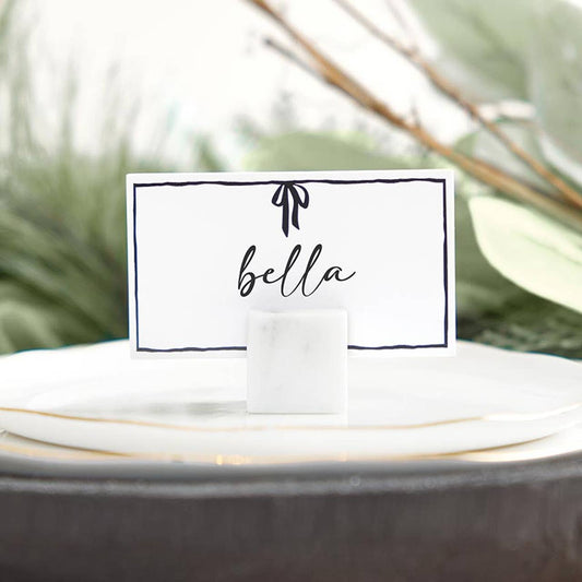 Bow Place Cards