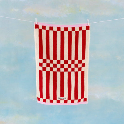 Red Clubhouse Towel