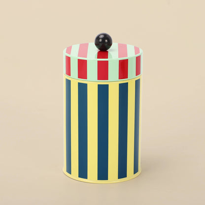 Tall Stripe Canister
