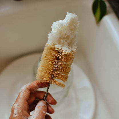 Cotton Tip Soft Bottle Brush