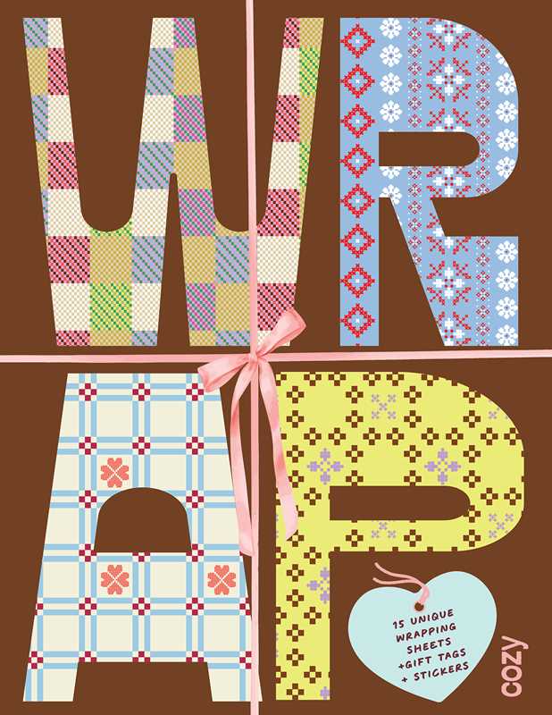 Wrapping Paper Book: Cozy by Sweet Hearts Press