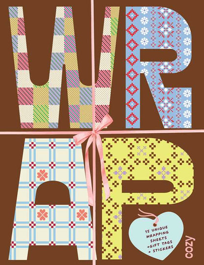 Wrapping Paper Book: Cozy by Sweet Hearts Press