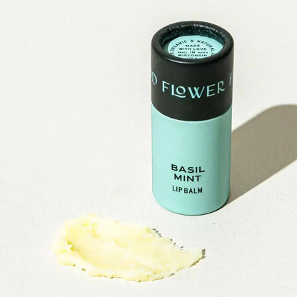 Basil Mint Organic Lip Balm