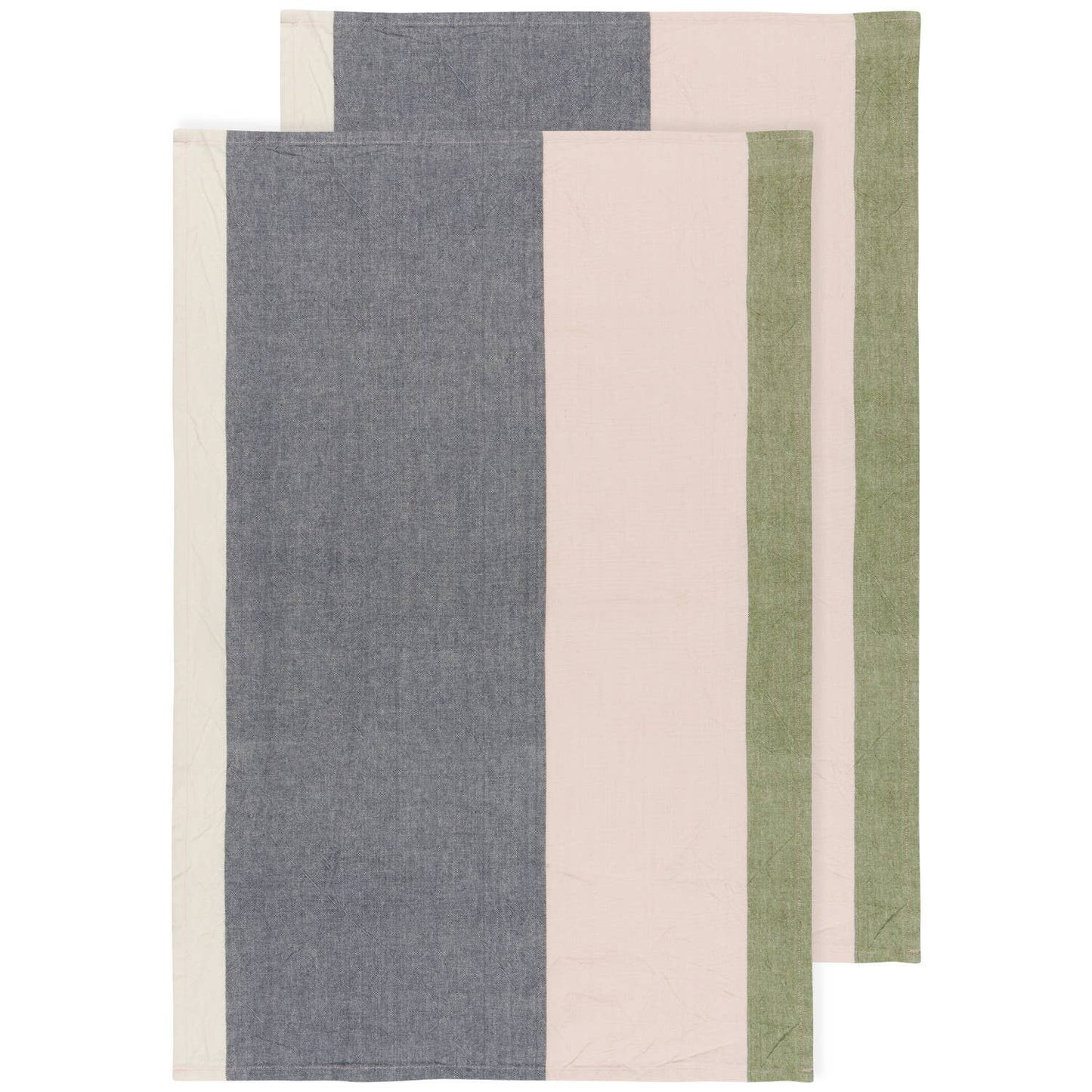 Refract Stripe Dish Towels -  S/2
