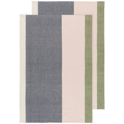 Refract Stripe Dish Towels -  S/2