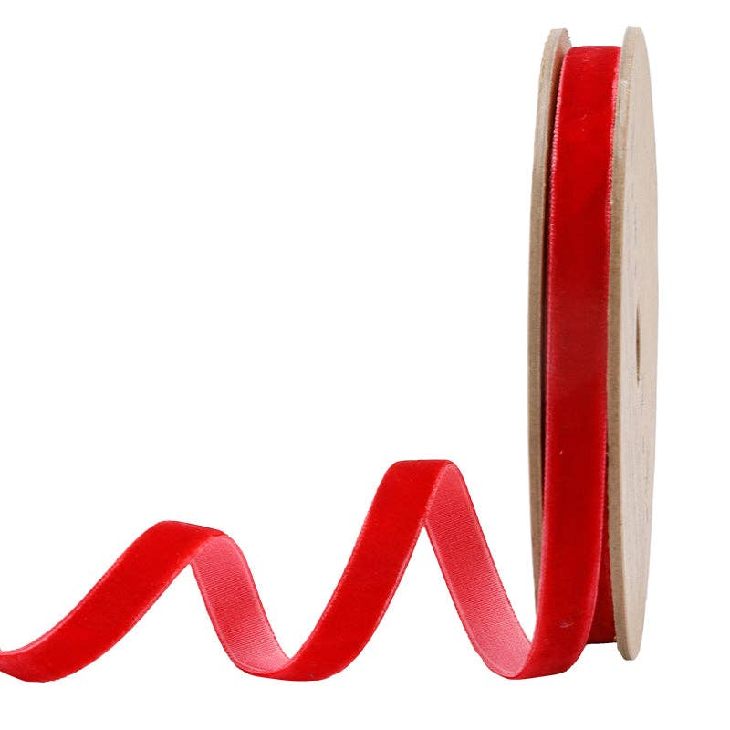 3/8" Velvet Ribbon | 10 Yards