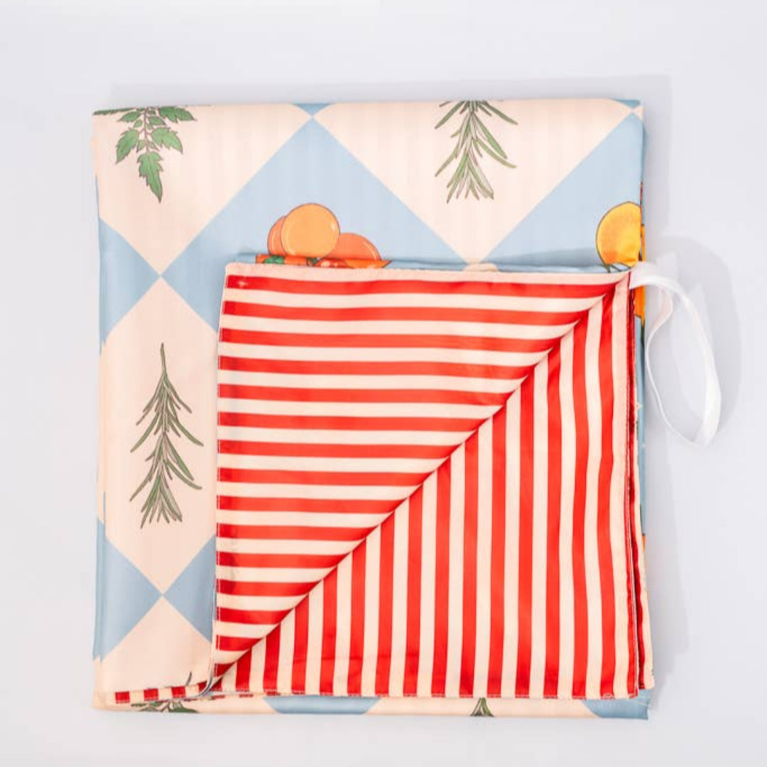 Picnic Blanket, Garden Checkered