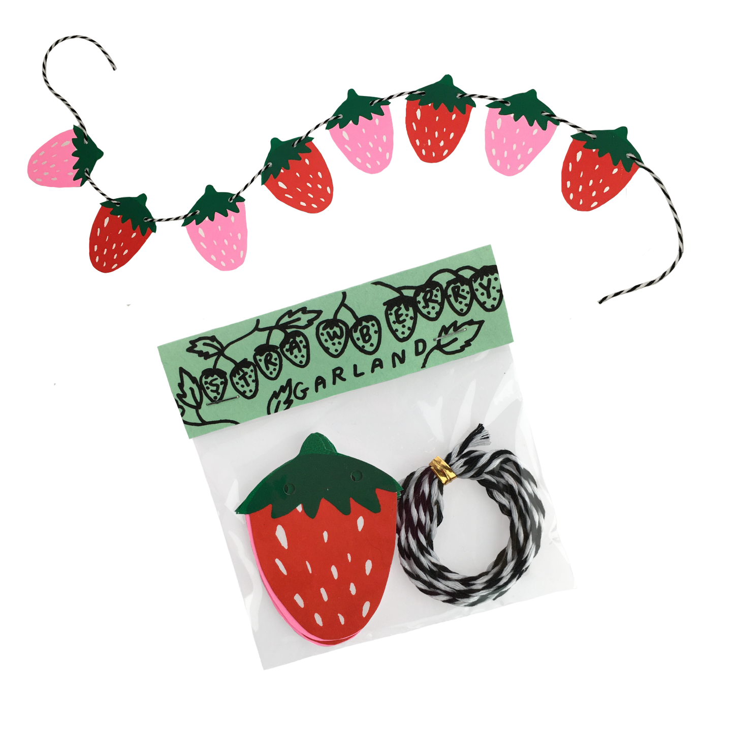 Strawberry Mini Garland