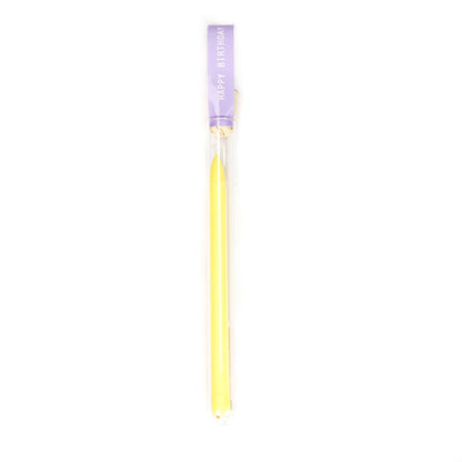 HBD CANDLE - YELLOW