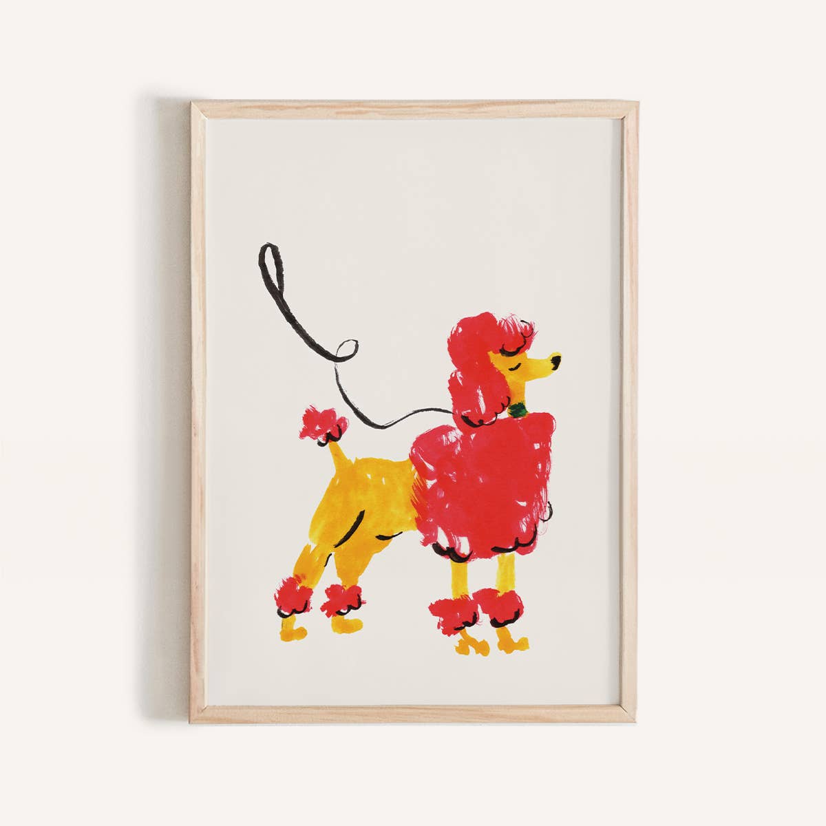 Poodle Art Print