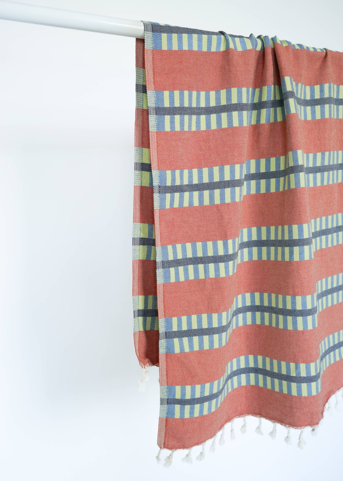 LATTICE TURKISH TOWEL: RUM PUNCH