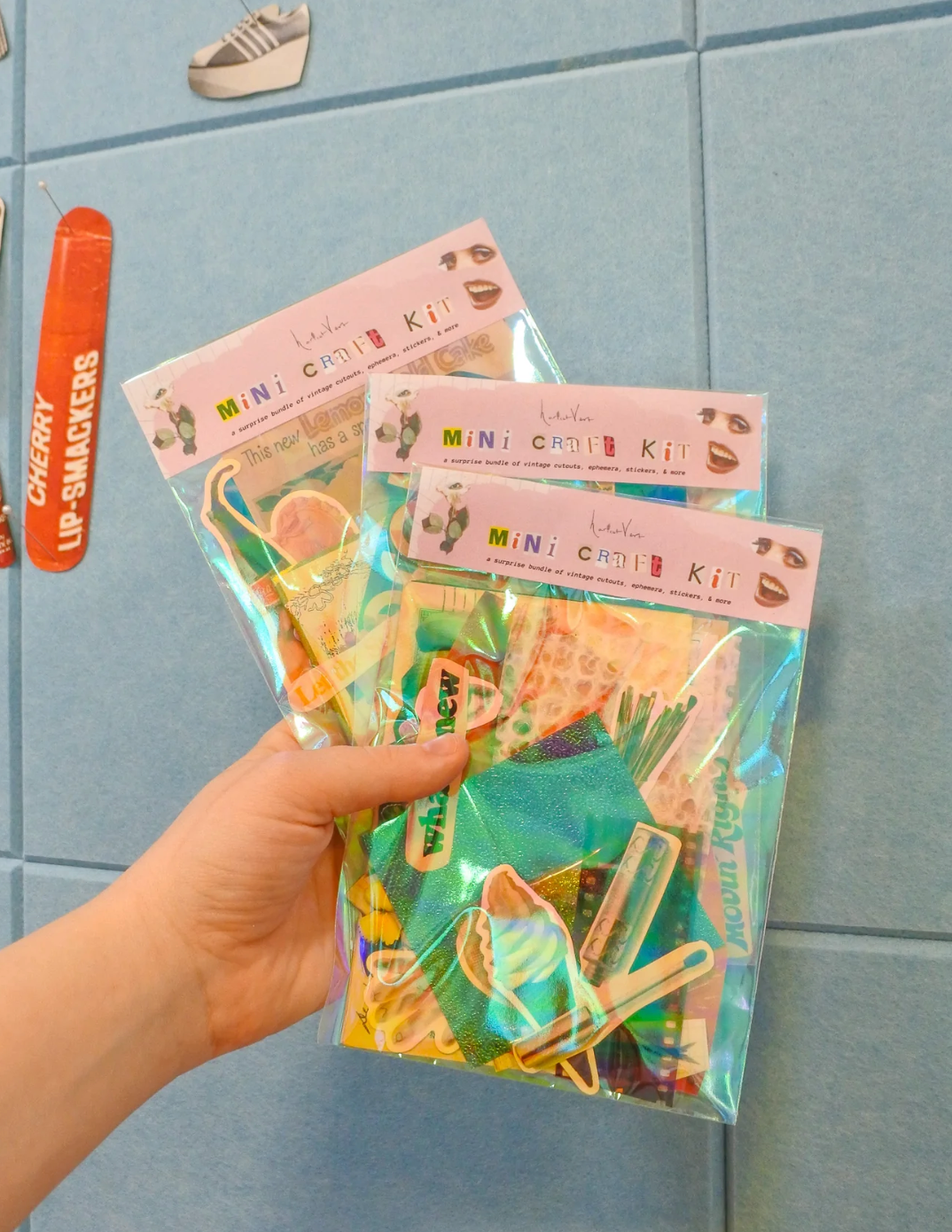 Mini Vintage *Mystery* Ephemera Craft Kit