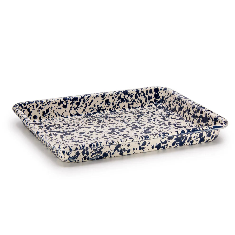 Small Splatter Rectangle Tray