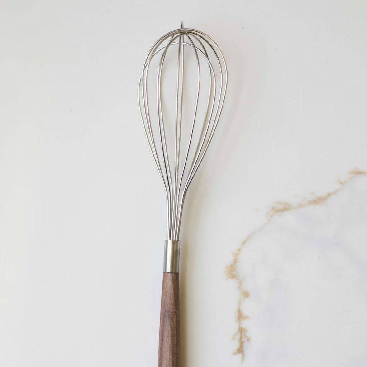Kitchen Whisk with Wooden Handle