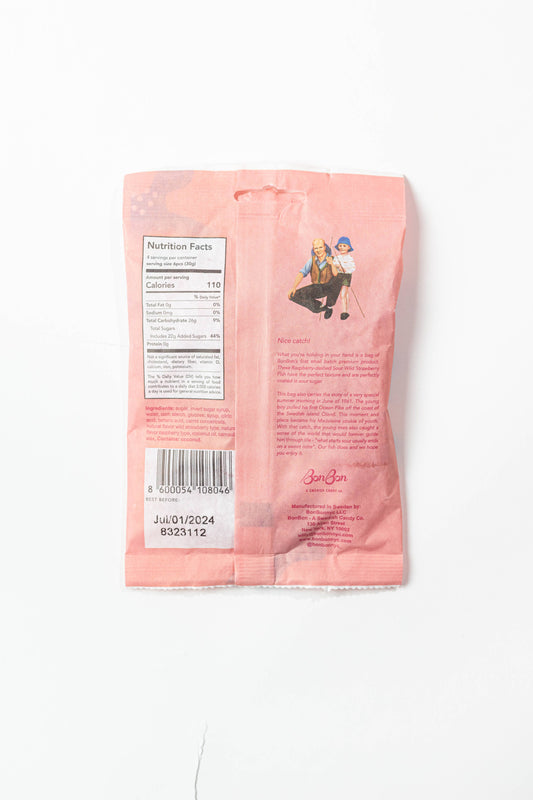BonBon Sour Wild Strawberry Fish