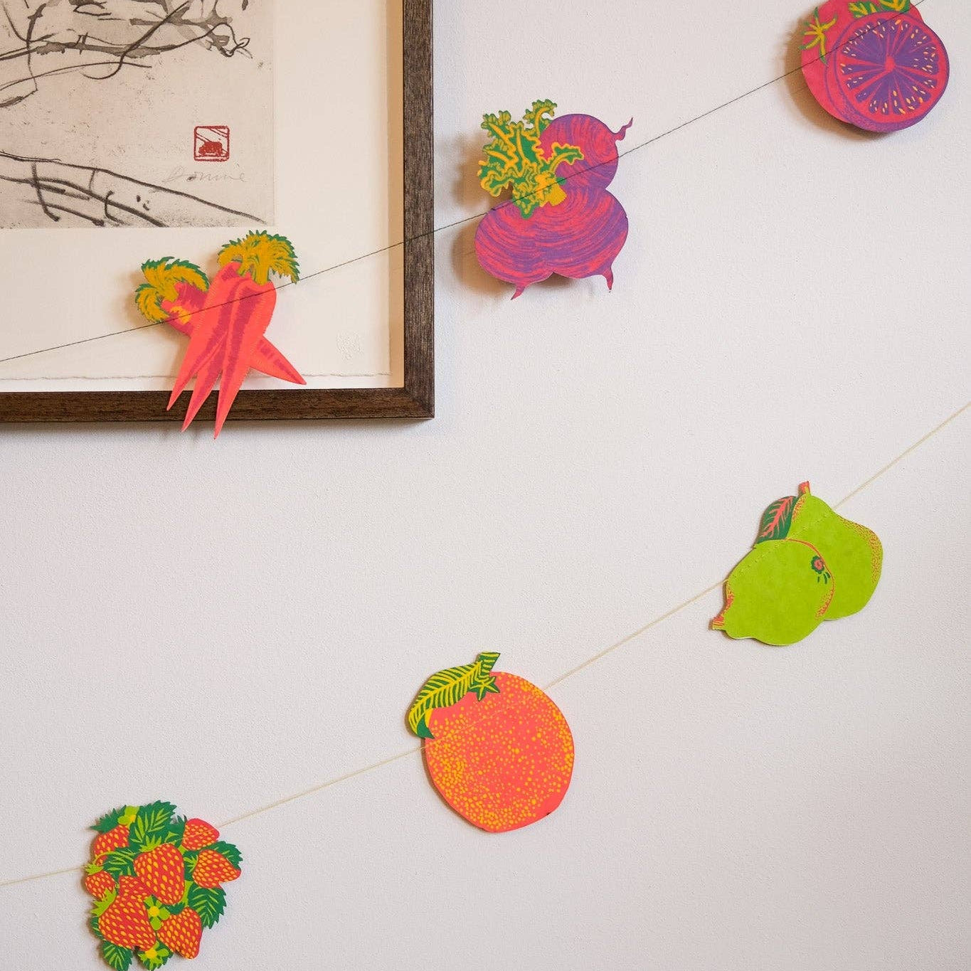 Vegetable Sewn Garland