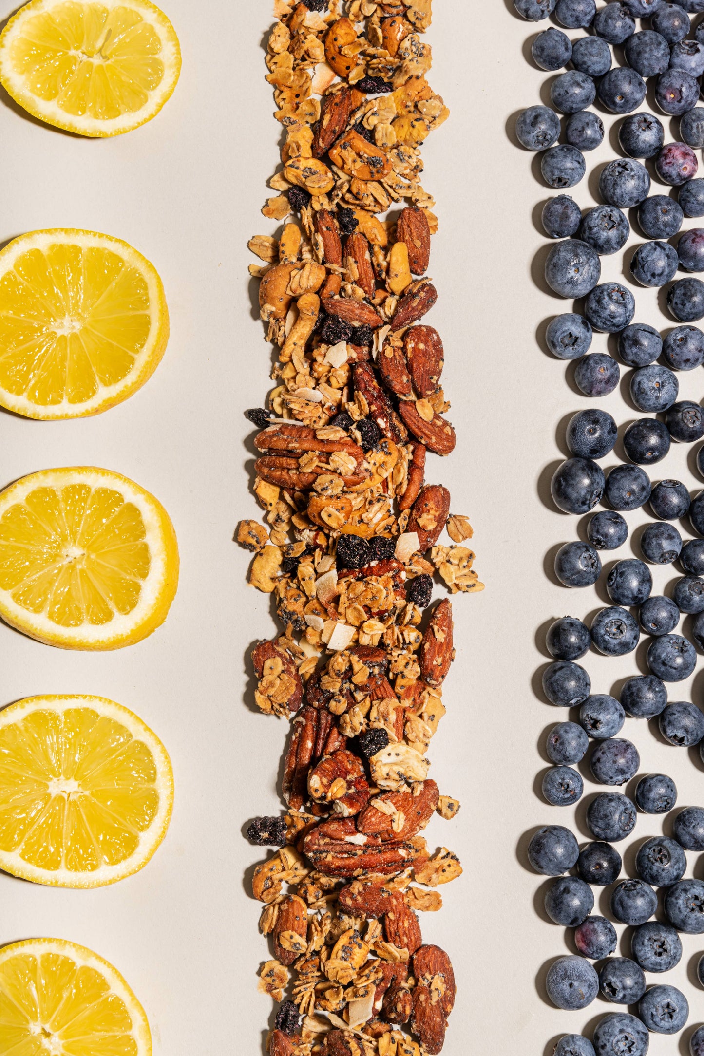Lemon + Dried Blueberry Granola