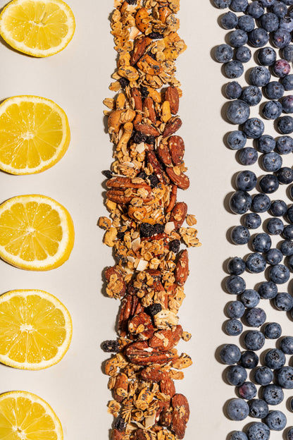 Lemon + Dried Blueberry Granola