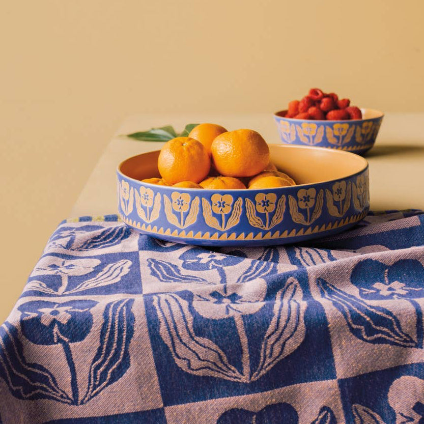 Teppi Imprint Serving Bowl