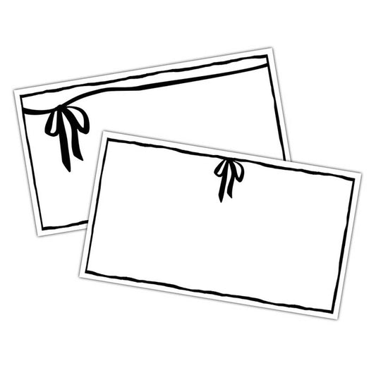 Bow Place Cards