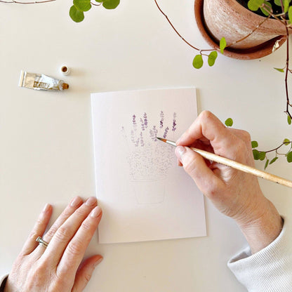 Plants Watercolor Notecards