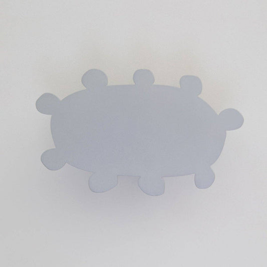 SOLI - Matte Silver | Wall Hook