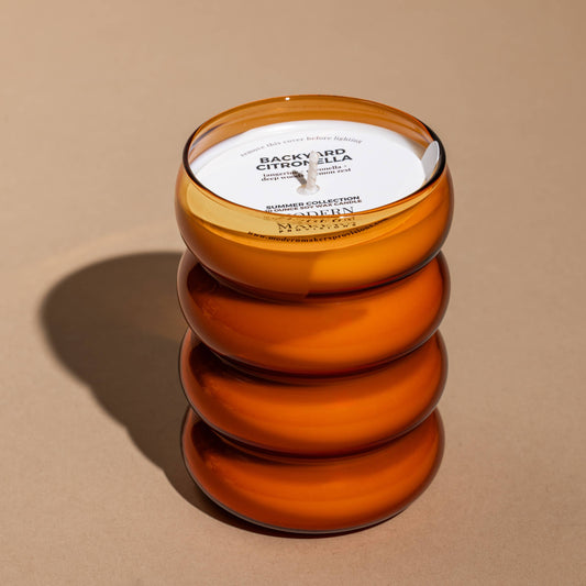 Backyard Citronella Candle