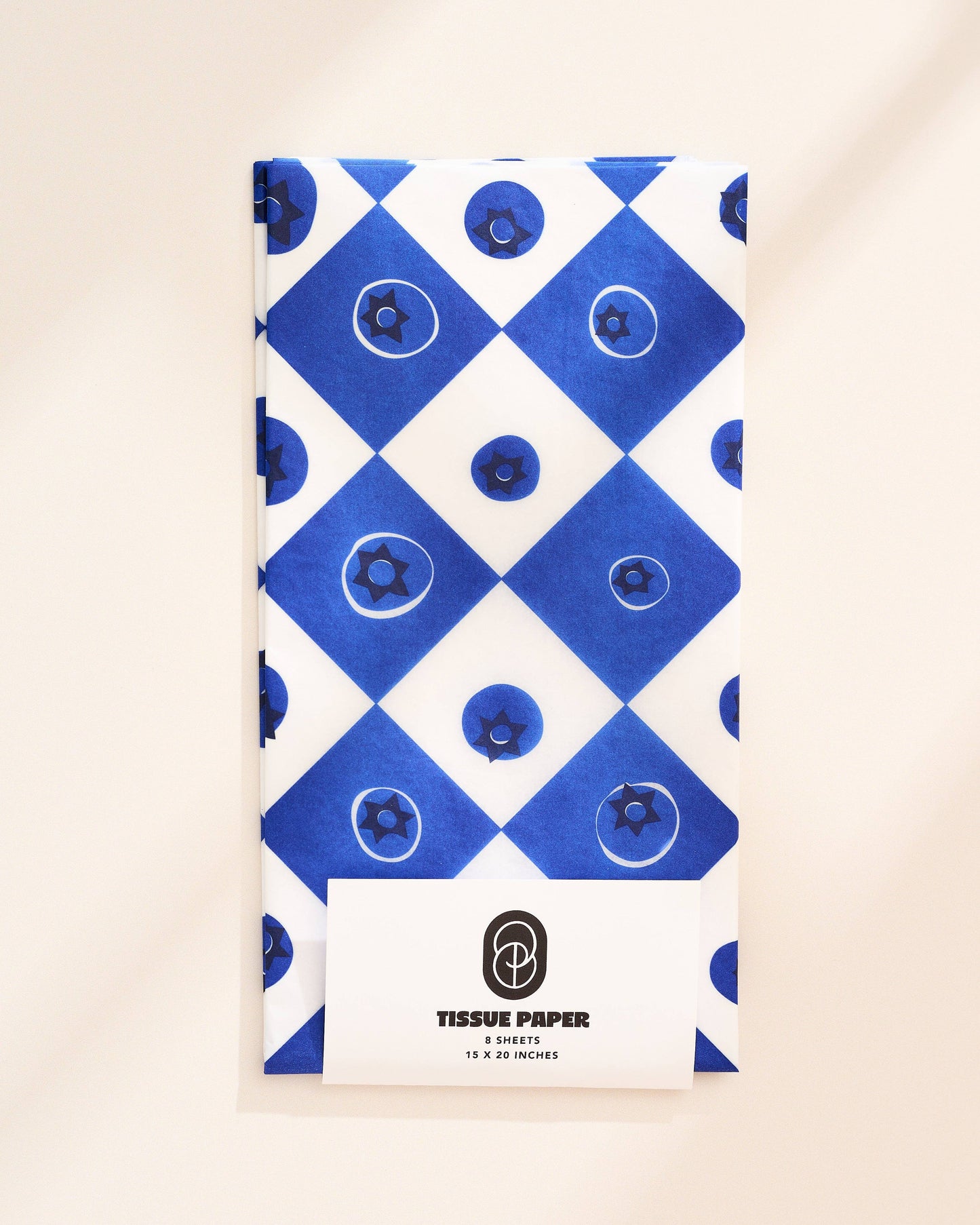Blueberry Diamond Tissue Paper
