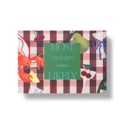 Most Likely Dinner Party Playing Cards